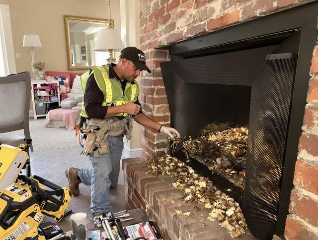 Safe screening installation by East Haven Chimney Sweep in East Haven, CT