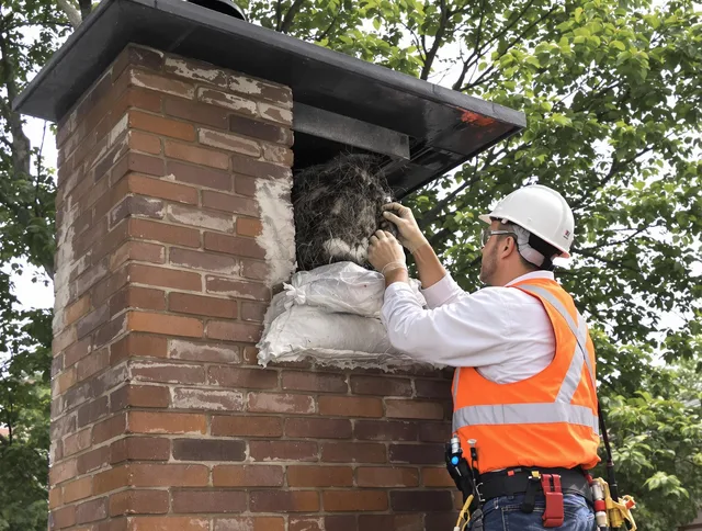 Humane removal of debris and animals by East Haven Chimney Sweep in East Haven, CT