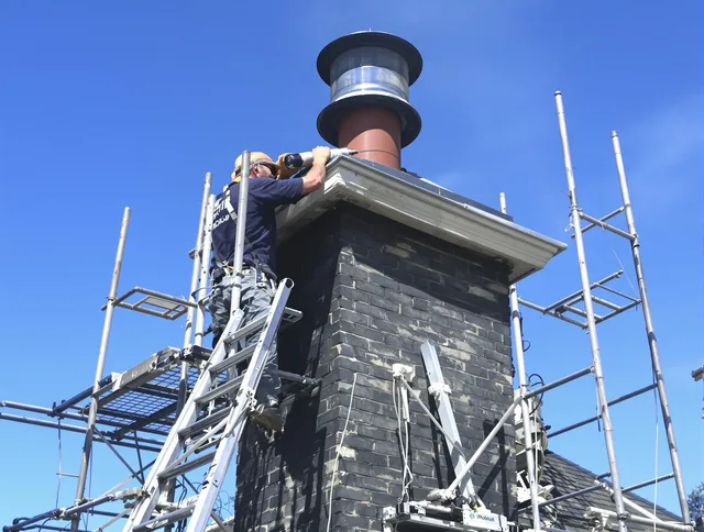 Sturdy chimney crown finished by East Haven Chimney Sweep in East Haven, CT