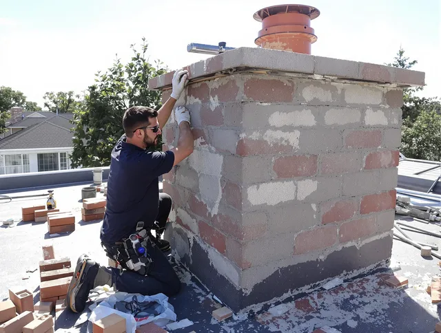 Advanced chimney repair process by East Haven Chimney Sweep in East Haven, CT