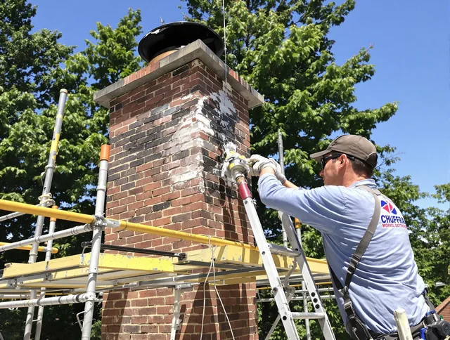 Structural chimney repair by East Haven Chimney Sweep in East Haven, CT