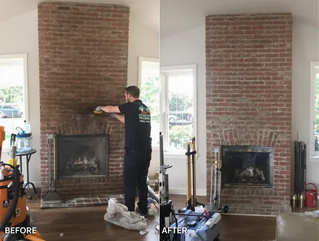 Finished chimney sweeping service by East Haven Chimney Sweep in East Haven, CT