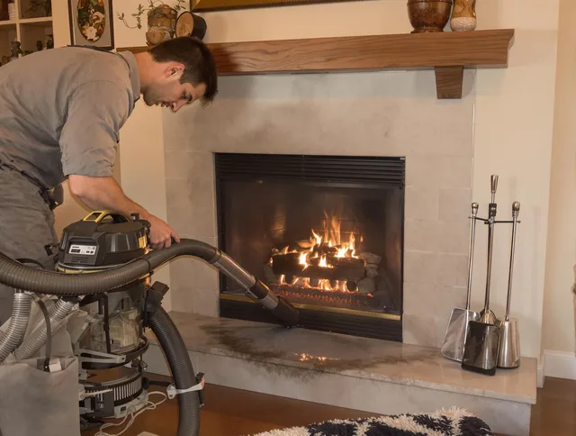 Routine fireplace upkeep by East Haven Chimney Sweep in East Haven, CT